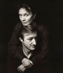 Julian Barnes su savo žmona Pat Kavanagh